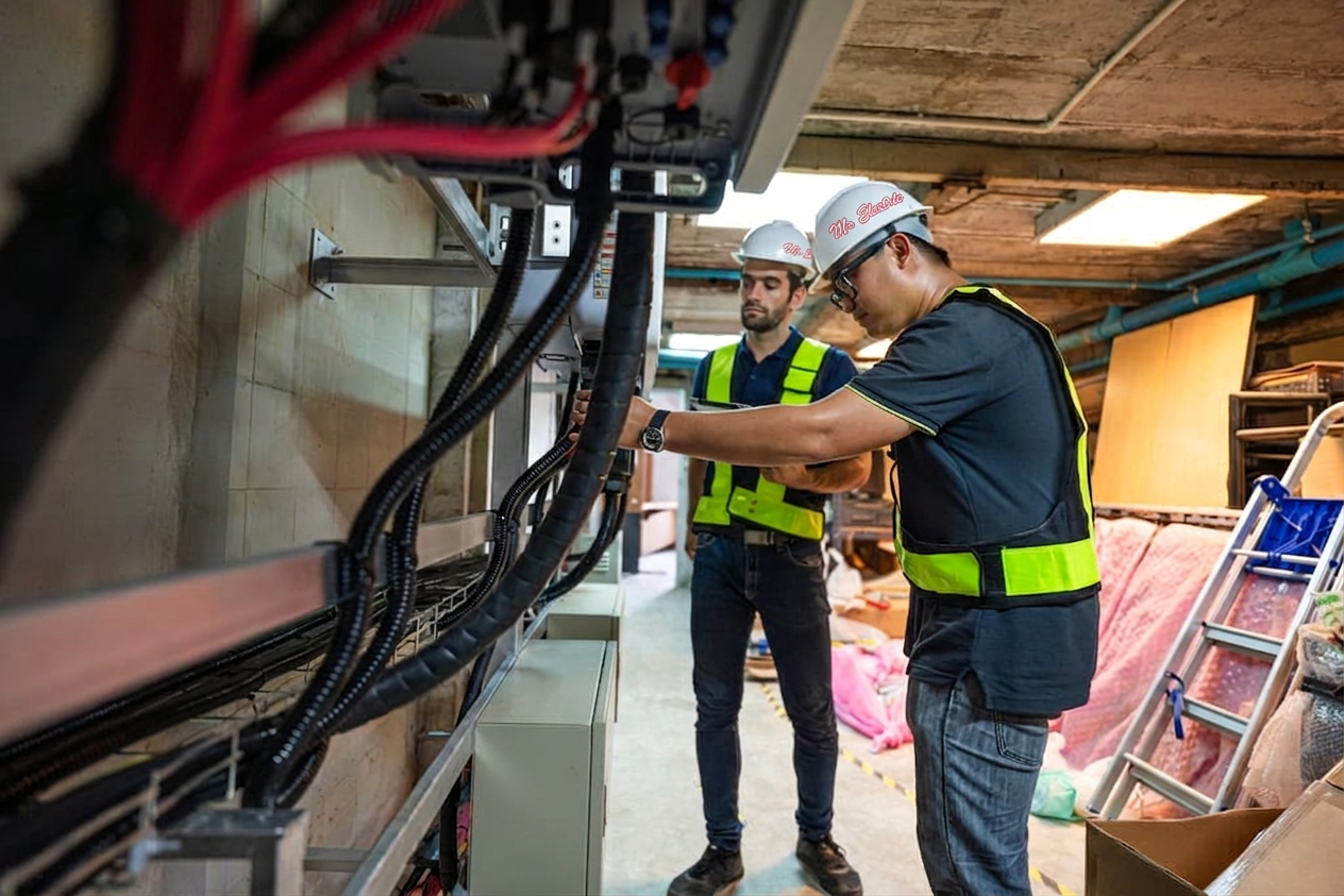 Commercial electrical installations