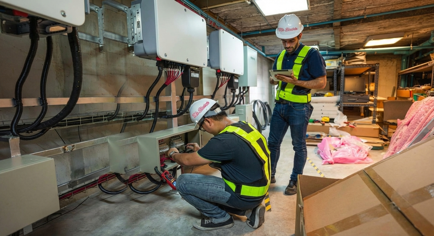 Commercial electrical maintenance