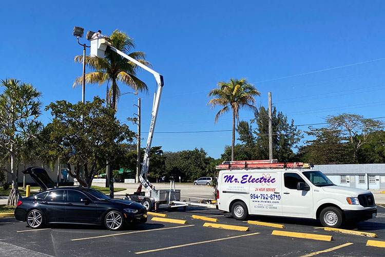 Electrical upgrades service